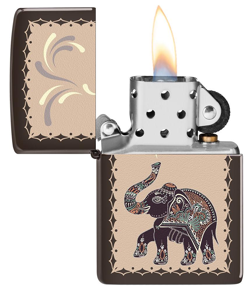 Zippo Indian Elephant Design Bhawar Store